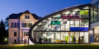 Company Campus 02 The University Of Applied Sciences In Graz Austria Offers Courses In Business And Te Unique Architecture Architecture Office Environment