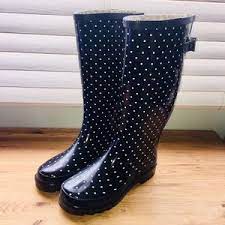 Clipart ms blog svg shapes polka dot rain boots templates printable free printables scrapbook cover wellies boots wellington boot. Chooka Shoes Polka Dot Rain Boots Poshmark