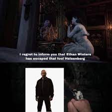 Blogs must be links, titled as the this includes artwork, mods & cosplay. Wtf Walter White In Resident Evil Village Residentevil