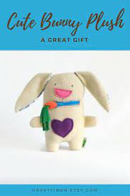 Pink Bunny Plush Educational Toy Zipper Toy Improve Fine Etsy Toddler Gifts Bunny Toys Gifts For Kids