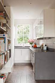 Easy diy kitchen island with seating, storage, microwave under cabinet (marble quartz countertop). 8 Small L Shaped Kitchens That Are Big On Great Ideas Houzz Ie