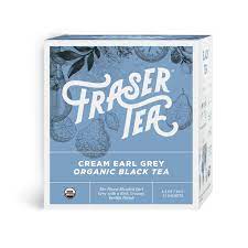 Cream Earl Grey Organic Black Tea Sachets 12 In 2021 Organic Black Tea Cream Earl Grey Black Tea