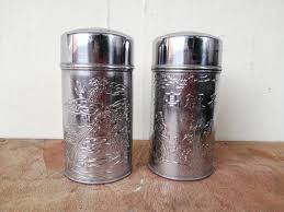 Select airtight canister sets in matching colors that complement your kitchen and appliances. Vintage Stainless Steel Airtight Tea Canister Caddy Furniture Home Living Kitchenware Tableware Other Kitchenware Tableware On Carousell