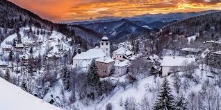 Spania dolina has many attractions to explore with its fascinating past, intriguing present and exciting future. Spania Dolina Winter Sunset Milan Hutera Photography
