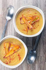 Curried Parsnip Soup Silky Smooth Recipe Parsnip Soup Parsnip Recipes Curried Parsnip Soup