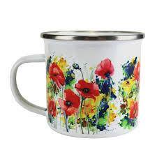 Sublimation Blank Enamel Camp Mug