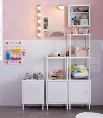 Dynan Shelving Unit With 2 Cabinets White Ikea Shelving Shelving Unit Ikea Design