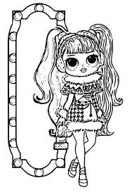 But the most noticeable feature among all the omg dolls is how they were packaged. Omg Coloring Pages Coloring Home