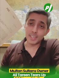 Ali Tareen Responds Emotionally to PCB Notice