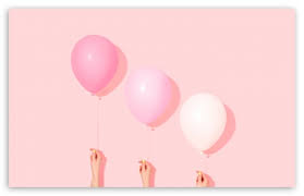 pink balloons ultra hd desktop