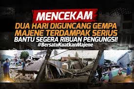 Bencana gempa bumi berkekuatan 6,2 magnitudo mengguncang provinsi sulawesi barat khususnya wilayah kabupaten majene dan kabupaten mamuju. Darurat Gempa Majene Segera Bantu Saudara Terdampak Bersama Army Indonesia
