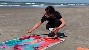 3 km weiter oben wurde vor 20 jahren die neue urbanisation la marina erbaut. Abstrakte Malerei Am Strand Simple Easy Wandfarbe Und Acryl Youtube Abstract Artists Beach Painting Painting