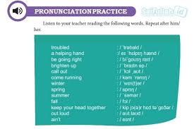 Maybe you would like to learn more about one of these? Chapter 15 Halaman 195 Kelas 10 Pronunciation Practice Saifullah Id