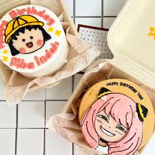 CUSTOM KOREAN BENTO CAKE | SAMEDAY ORDER‼️| BURNT CHEESECAKE🧀 | Anime  Edition🌈🎉❤️‍🔥 #mynimanami #anya #spyxfamily | Instagram