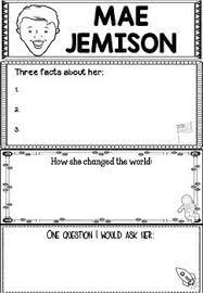 Mae jemison was passionate about learning many different things. Graphic Organizer Mae Jemison Graphic Organizers 1st Grade Activities Black History Activities