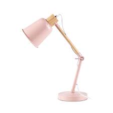 Lampada Da Tavolo In Metallo Rosa Pastello Maisons Du Monde Lampe De Bureau Bureau Metal Rose Pastel