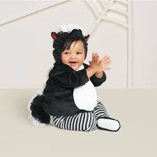 Baby Plush Skunk Vest Halloween Costume 12 18m Hyde And