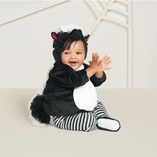 baby plush skunk vest halloween costume 12 18m hyde and