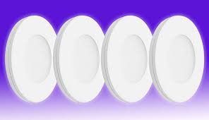 Opal white dual shade 12 1/2 wide drum ceiling light. Energy Saving Under Cabinet Lighting