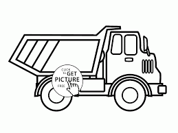 Dump Truck Side View Coloring Page For Kids Transportation Coloring Pages Printables Free Wuppsy Coloring Pages For Kids Truck Coloring Pages Coloring Pages