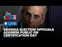 Georgia election officials speak