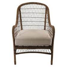 the open weave wicker patio accent chair from threshold 153 will add some classic character to your pa wicker dining chairs wicker patio chairs patio accents