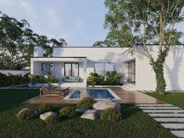 104 Villa Free Sketchup Exterior Scene Sketchup Model Villa Exterior
