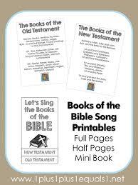 Books Of The Bible Song Printables Bible Songs Books Of The Bible Bible Curriculum