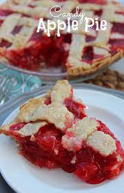 Candy Apple Pie Recipe Diy Food Recipes Apple Recipes Delicious Pies