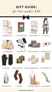 Romantic gifts, for a birthday, to say i love you or i miss you. Gift Guide For Her Under 50 The Golden Girl Blog