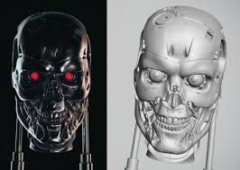 3d Endo Skull Terminator Model Terminator Terminator Endoskeleton Cute Skeleton