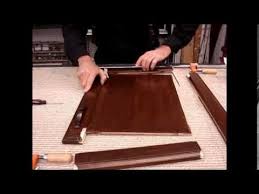 How To Repair Restore A Broken Cabinet Door With Glue And Stain Wood Cabinet Doors Cabinet Repair Home Repair