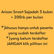 Yang mana pinjaman itu bisa kita angsur secara rutin, tanpa bunga. Arisan Olike Smart Sajadah Khusus Konsumen Yang Sudah Terdaftar Shopee Indonesia