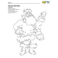 Christmas Dot To Dots Easy Level To Difficult Level Dot Worksheets Dot To Dot Printables Dots