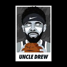 Coloring Sheet Drawing Kyrie Irving Model Kyrie Irving Brooklyn Poster,  Canvas, Basketball Print, Sports