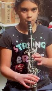 Alona, 5th grader from BCE playing Jingke...