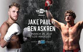 That means that both fighters can't weigh anything over 200 pounds. Jake Paul Vs Ben Askren Fight Odds