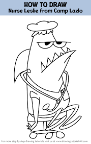 How to Draw Nurse Leslie from Camp Lazlo (Camp Lazlo) Step by Step
