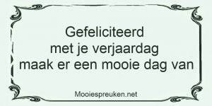 Verjaardagswensen En Gedichten Tegeltjes Mooie Spreuken