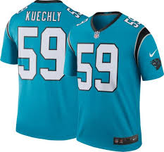 Nike Men S Carolina Panthers Luke Kuechly 59 Blue Legend Jersey Dick S Sporting Goods