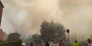 Il fronte dell'incendio scoppiato nell'oristanese è vastissimo. 4g25vgdrz63wxm