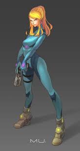 Samus Zero Suit By Catlawthemu On Deviantart In 2020 Samus Aran Samus Metroid Samus