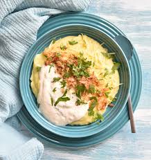 Kartoffelstampf Mit Sour Cream Rostzwiebeln Kase Mix Dich Glucklich Thermomix Rezepte Fur Food Non Food Essen Kosmetik Putzmittel Etc