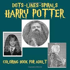 Tick tok payton coloring page. Harry Potter Dots Lines Spirals Coloring Book For Adult With 47 Characters 100 Pages Buy Online In El Salvador At Elsalvador Desertcart Com Productid 195814188