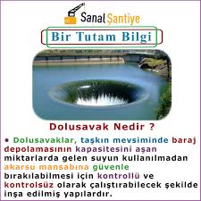 Dolusavak Spillway Nedir Depolama Bilgi Asa