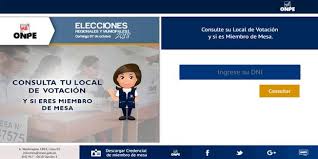 El consejo nacional electoral (cne) habilitó en su página web el. Referendum 2018 Onpe Conoce Aqui Donde Votar Y Tu Local De Votacion Peru Peru21