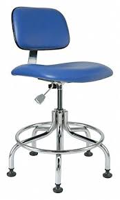 Vinyl Cleanroom Pneumatic Task Chair With 19 1 2 Chair Task Chair Seating