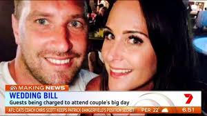 Couple charge guests $275 to attend their wedding
