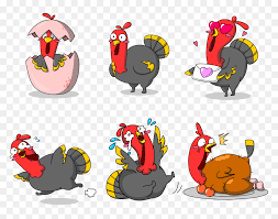 Seeking for free thanksgiving turkey png images? Turkey Cartoon Thanksgiving 6 Cartoon Turkeys Hd Png Download Vhv