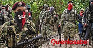 Ejército de liberación nacional), involved in the continuing colombian armed conflict. Eln Bewaffneter Streik In Kolumbien Wer Weiss